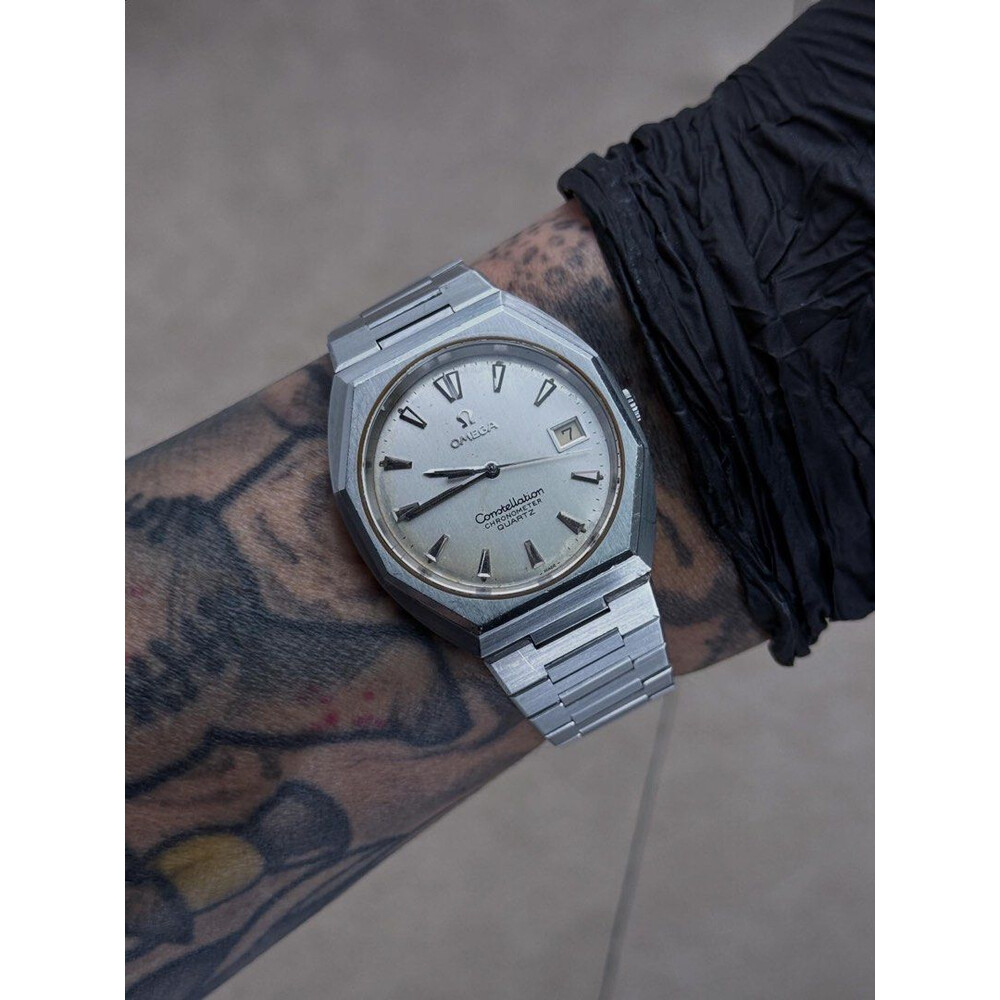 35mm • 1977 Omega Silver Constellation Chronometer Quartz ref.198.0017 Cal.1343